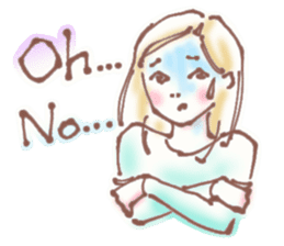 The ordinary girl. sticker #2625902