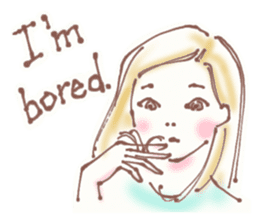 The ordinary girl. sticker #2625909