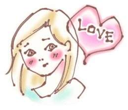 The ordinary girl. sticker #2625913