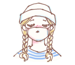 The ordinary girl. sticker #2625923
