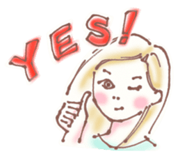 The ordinary girl. sticker #2625926