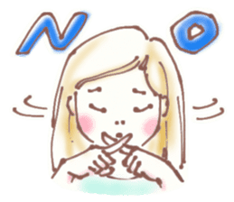 The ordinary girl. sticker #2625927