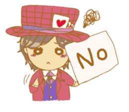 Daily life of the wonderland sticker #2626016