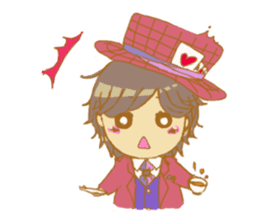 Daily life of the wonderland sticker #2626021