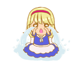 Daily life of the wonderland sticker #2626024