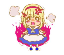 Daily life of the wonderland sticker #2626034