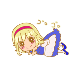 Daily life of the wonderland sticker #2626039