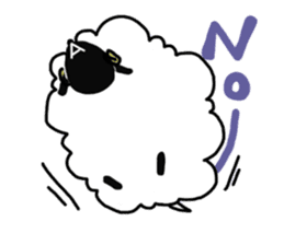 the fluffy sheep sticker #2626131