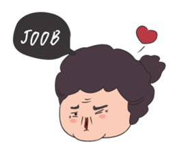 Aunt human (English version) sticker #2626254