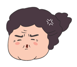 Aunt human (English version) sticker #2626259