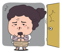 Aunt human (English version) sticker #2626263