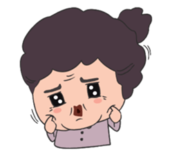 Aunt human (English version) sticker #2626272