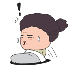 Aunt human (English version) sticker #2626280