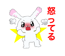 Rabbit of brilliant eyes. sticker #2626394