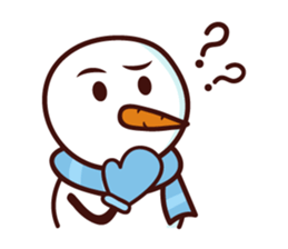 Winter Snowman sticker #2626694