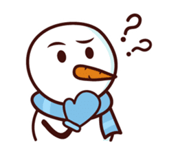 Winter Snowman sticker #2626694