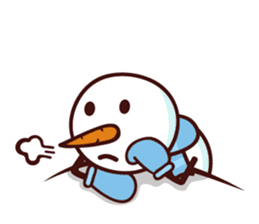 Winter Snowman sticker #2626709