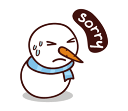 Winter Snowman sticker #2626711
