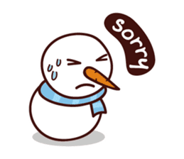 Winter Snowman sticker #2626711