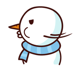 Winter Snowman sticker #2626714