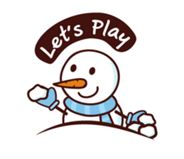 Winter Snowman sticker #2626715