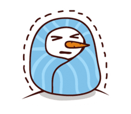 Winter Snowman sticker #2626716