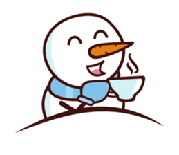 Winter Snowman sticker #2626717