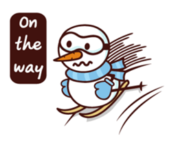 Winter Snowman sticker #2626721
