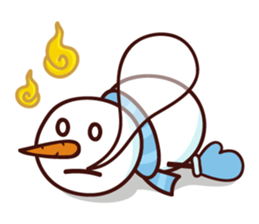 Winter Snowman sticker #2626723