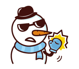 Winter Snowman sticker #2626725