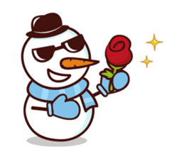 Winter Snowman sticker #2626728
