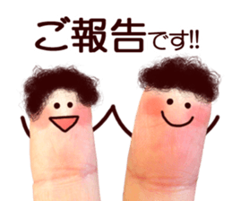 FINGER TALK STICKERS sticker #2627814