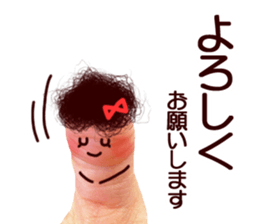 FINGER TALK STICKERS sticker #2627816