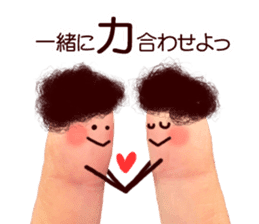 FINGER TALK STICKERS sticker #2627831