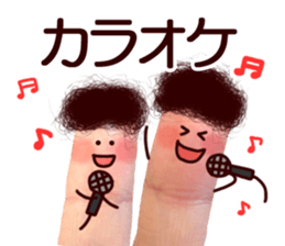 FINGER TALK STICKERS sticker #2627847