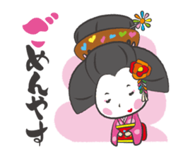 Mai-chan of Maiko(Geisha) sticker #2628340