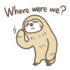 Sloth Koji sticker #2628725