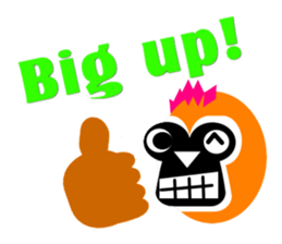 Frank monkeys sticker #2629010