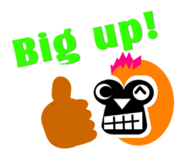 Frank monkeys sticker #2629010