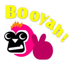 Frank monkeys sticker #2629011