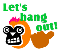 Frank monkeys sticker #2629020