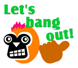 Frank monkeys sticker #2629020