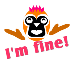 Frank monkeys sticker #2629024