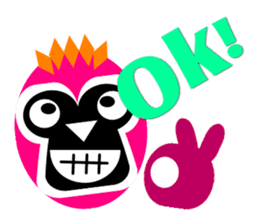 Frank monkeys sticker #2629037