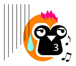 Frank monkeys sticker #2629040