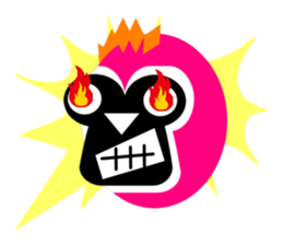 Frank monkeys sticker #2629043