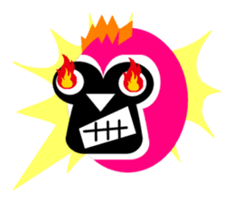 Frank monkeys sticker #2629043