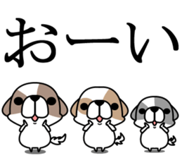 Shih Tzu's sticker #2629175