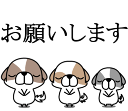 Shih Tzu's sticker #2629190