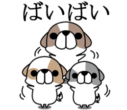 Shih Tzu's sticker #2629200